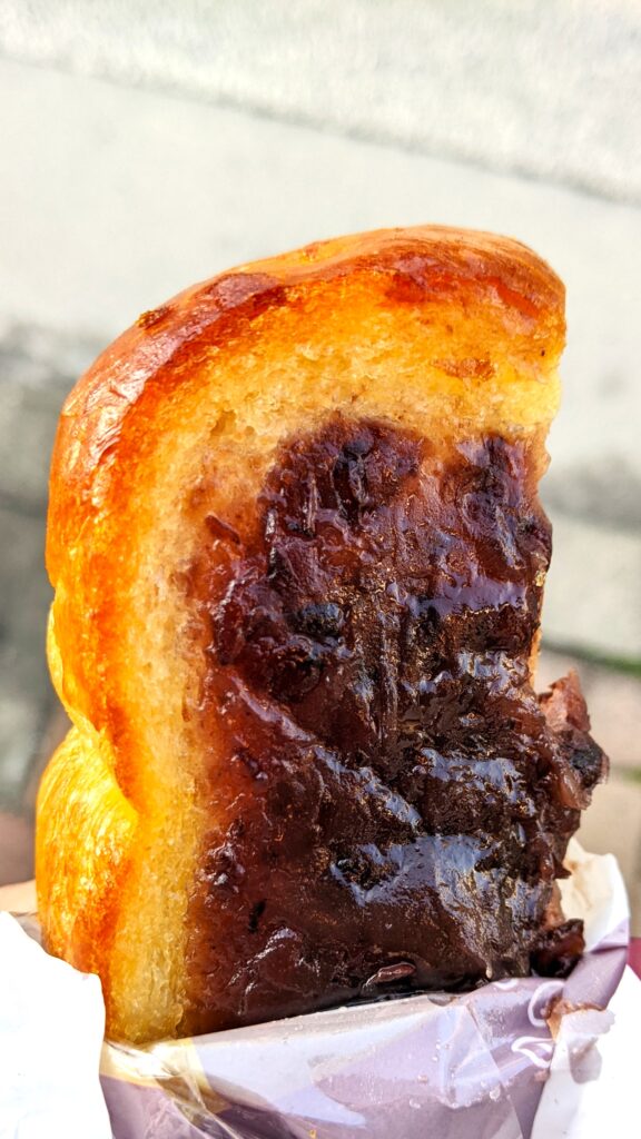 Pasco小倉バタートーストの中身